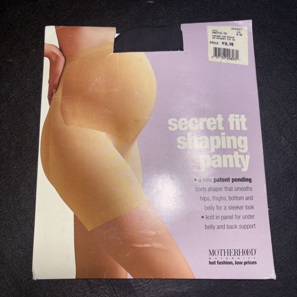 Motherhood Maternity Secret Fit Shaping Panty Nude Beige S/M 98072 Body Shaper